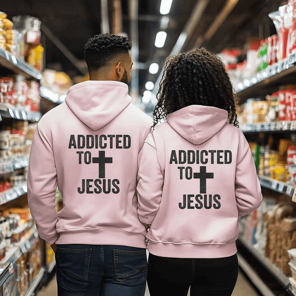 Addicted to Jesus Christian Sweatshirt - Apparel - My Prayer Closet