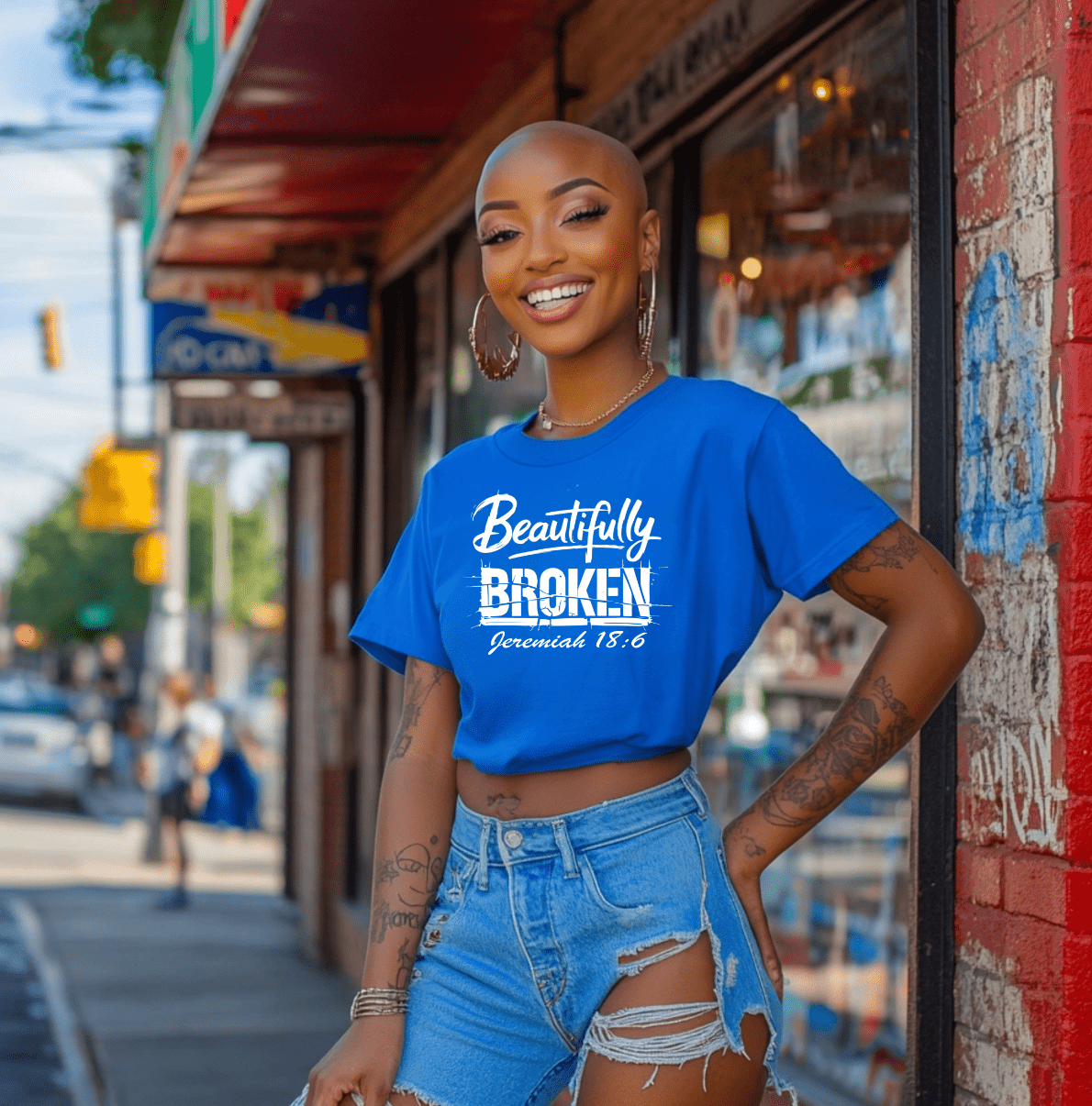 Beautifully Broken T-Shirt - My Prayer Closet