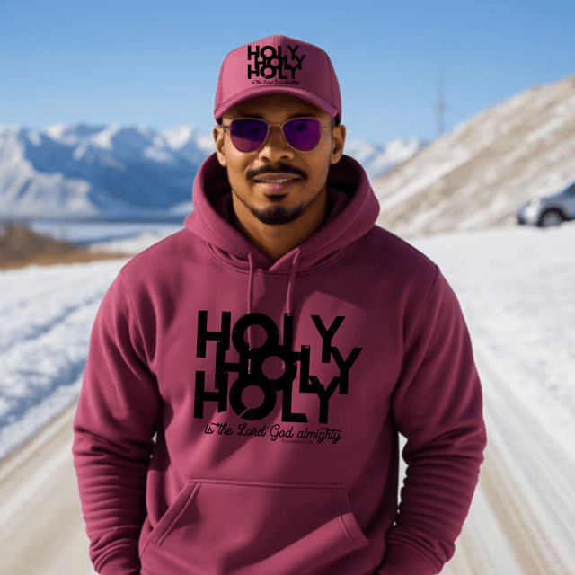 HOLY HOLY HOLY Sweatshirt - Faith - Based Inspirational Apparel - My Prayer Closet