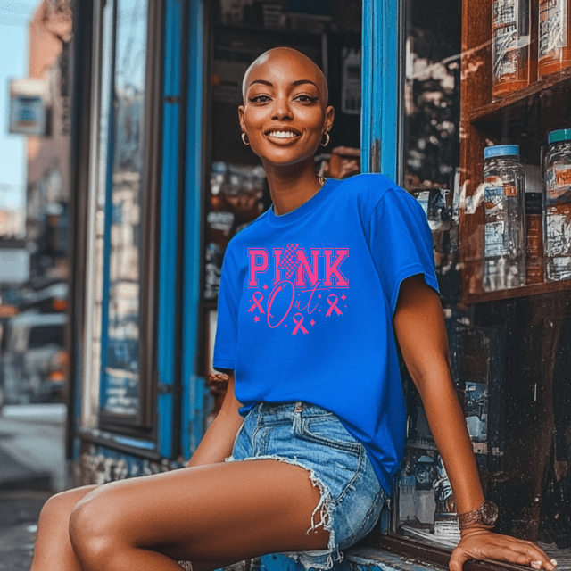 PINK OUT Breast Cancer Awareness Shirt - Support the Fight - My Prayer Closet